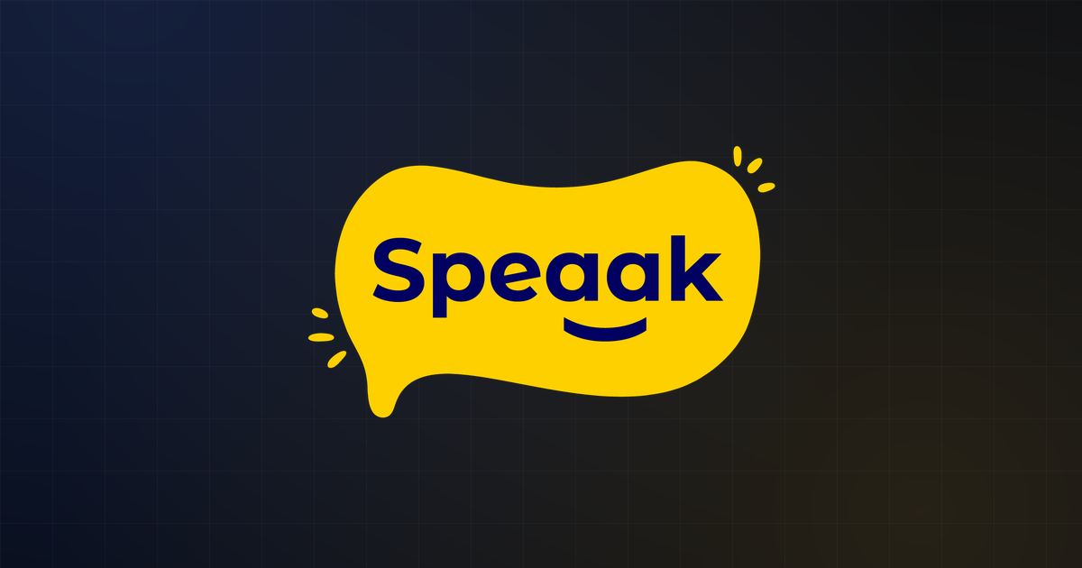 Speaak gerçek zamanlı AI sesli asistan demosu